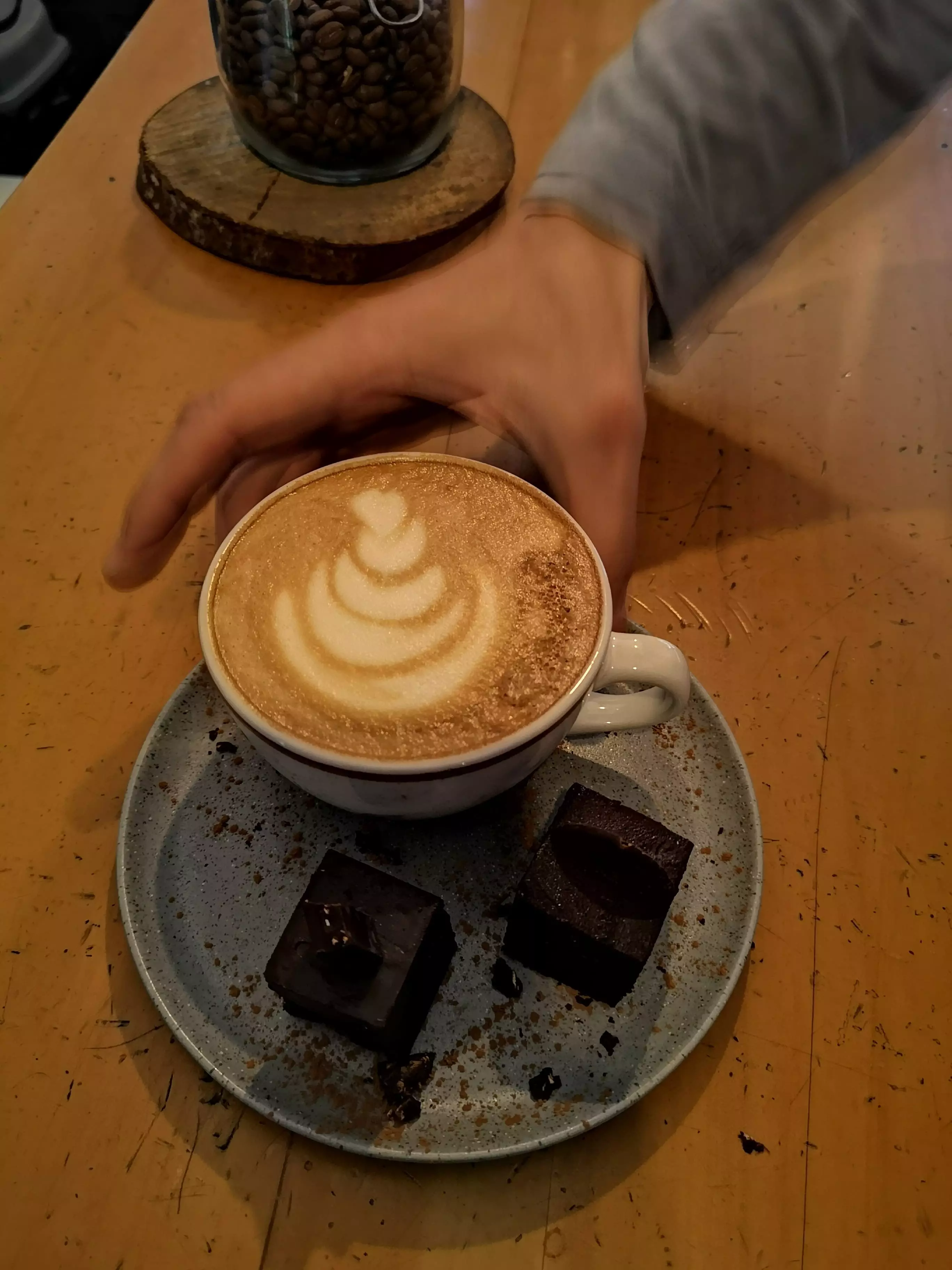 Una exquisita taza de café para la tarde