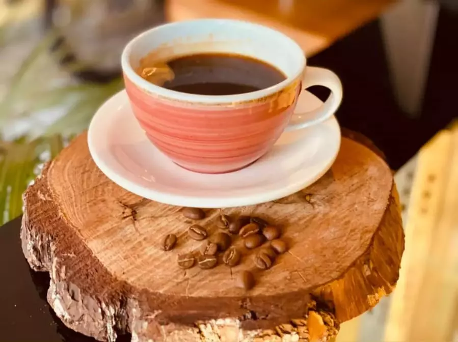 Una exquisita taza de café para desayunar